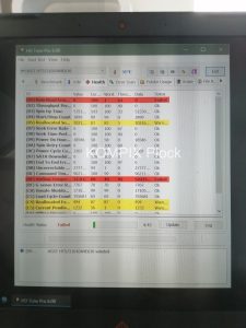 Szczegółowy test dysku
