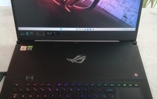 ASUS ROG S17 bateria przegrzewanie