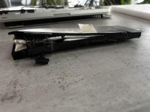 spuchnięta bateria w MacBooku
